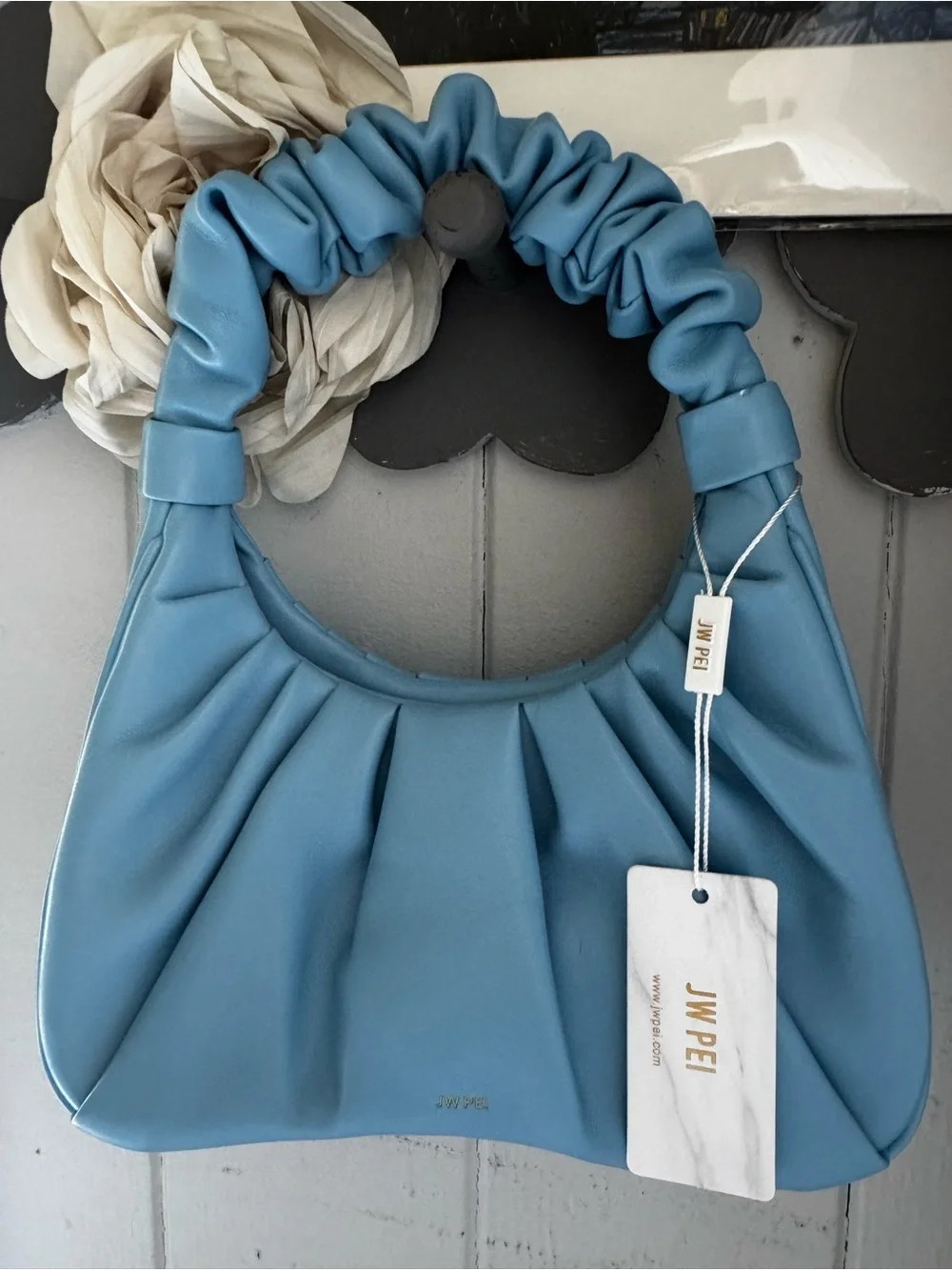 JW PEI Gabbi Ruched Hobo handbag
